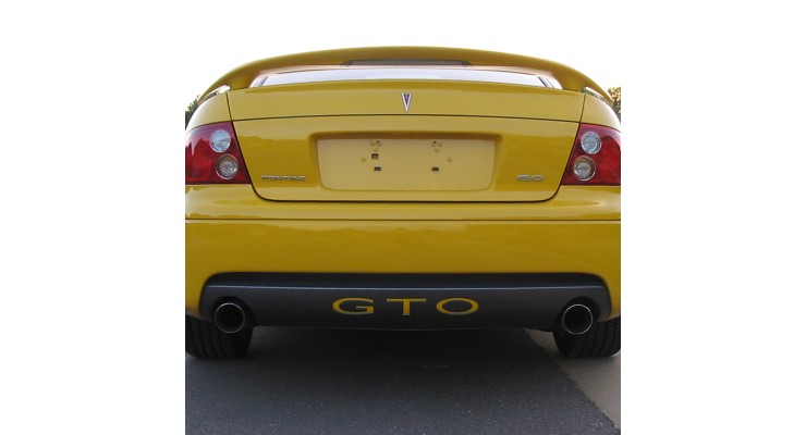 GTO Bumper Fillin