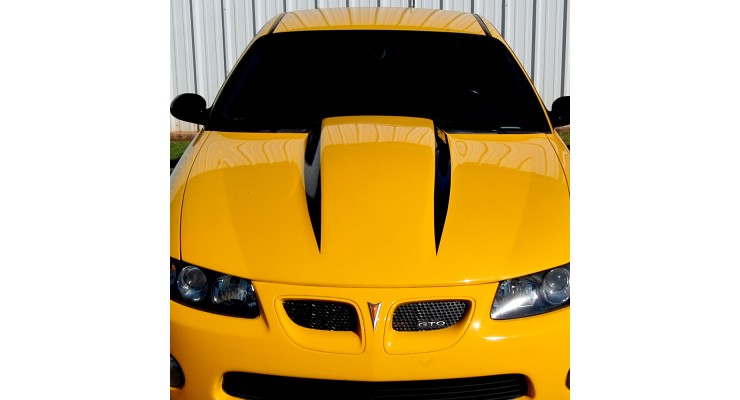 GTO Sunoco Cowl Hood Stripes