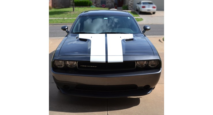 3rdGen Dodge Challenger Rally Stripes