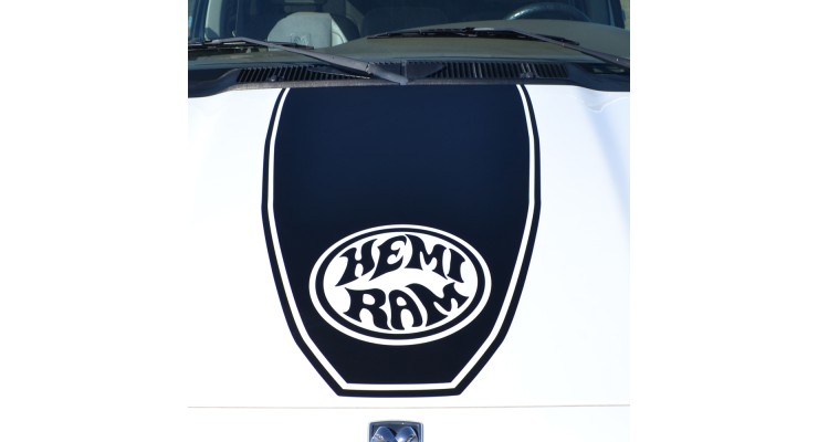 Hemi Ram Hood Stripe